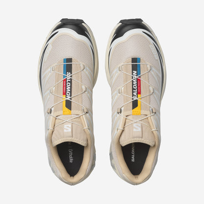 Salomon XT6 Rainy Day Black, vue de trois-quarts