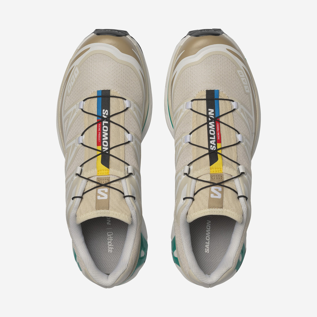 Salomon XT6 Rainy Day / Chinchilla, vue de trois-quarts