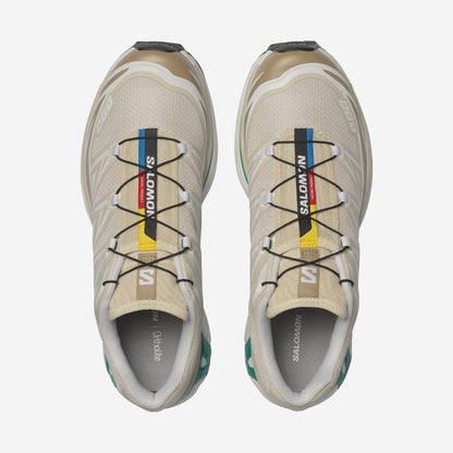 Salomon XT6 Rainy Day / Chinchilla, vue de trois-quarts