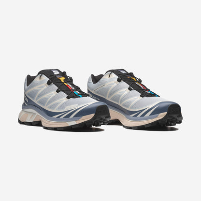 Salomon XT6 Pearl Blue Grisaille, vue de profil