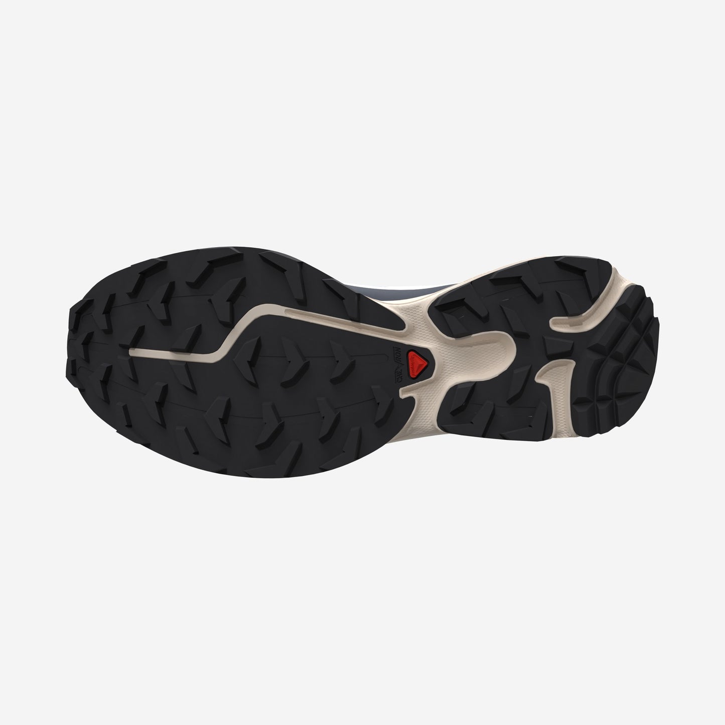 Salomon XT6 Pearl Blue Grisaille, vue de détail