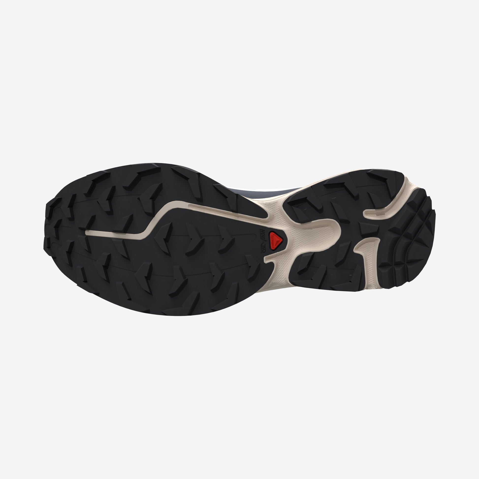 Salomon XT6 Pearl Blue Grisaille, vue de détail