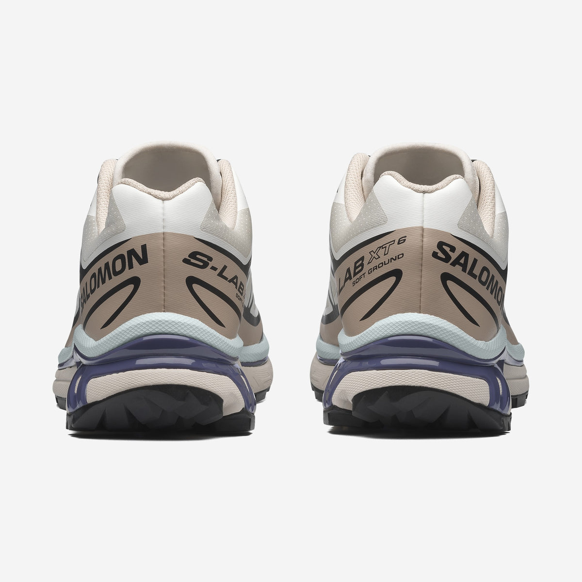 Salomon XT6 Vanilla Ice Oxford, vue de dos