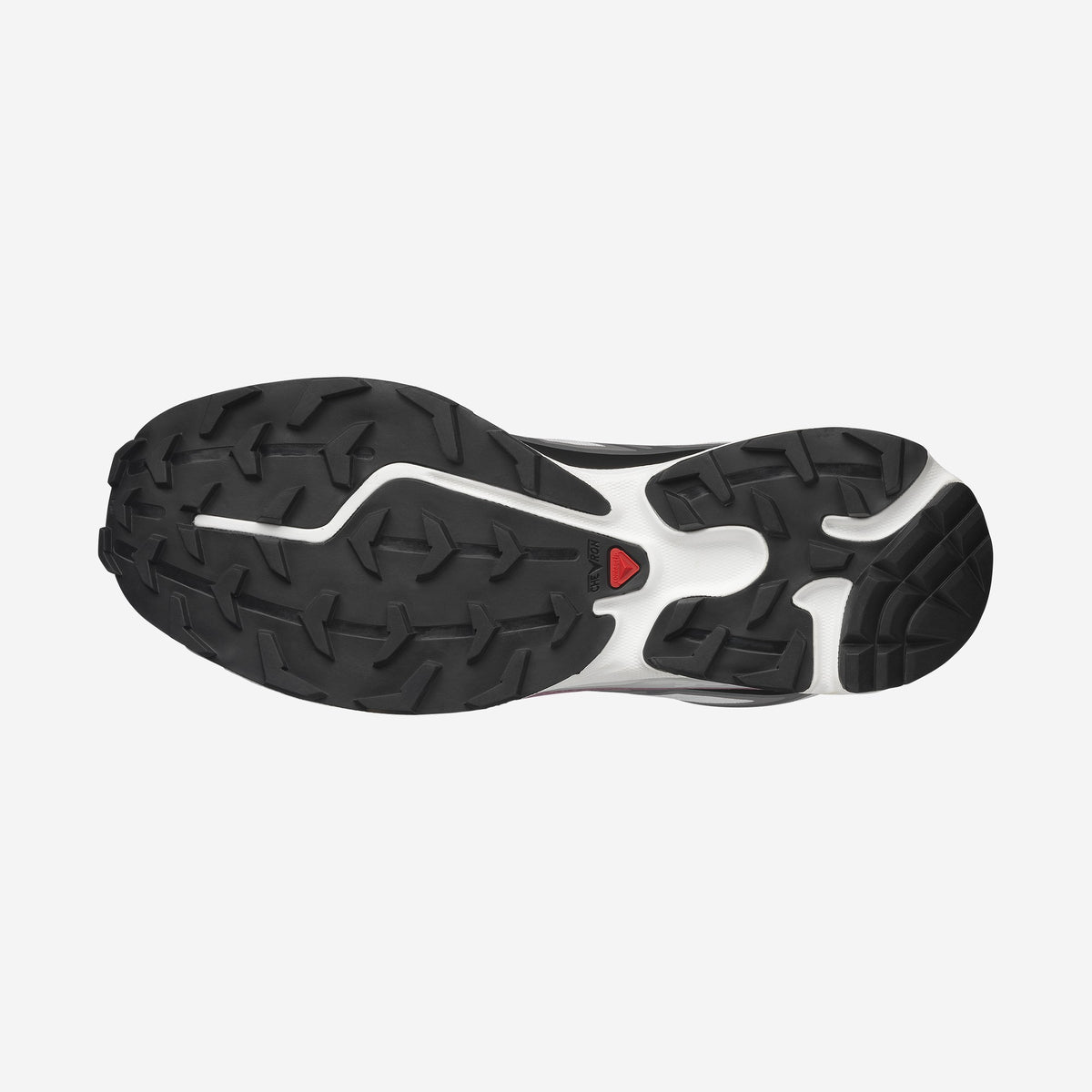 Salomon XT6 White / Black, vue de dos