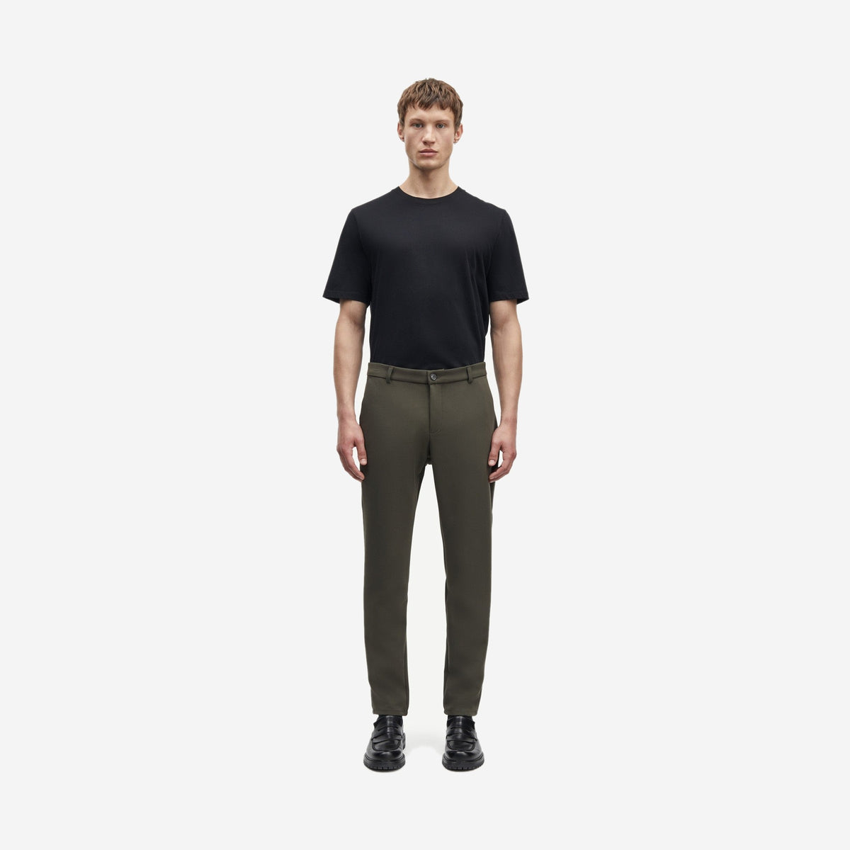 Samsøe Samsøe Frankie Pant Climbing Ivy, vue de dos