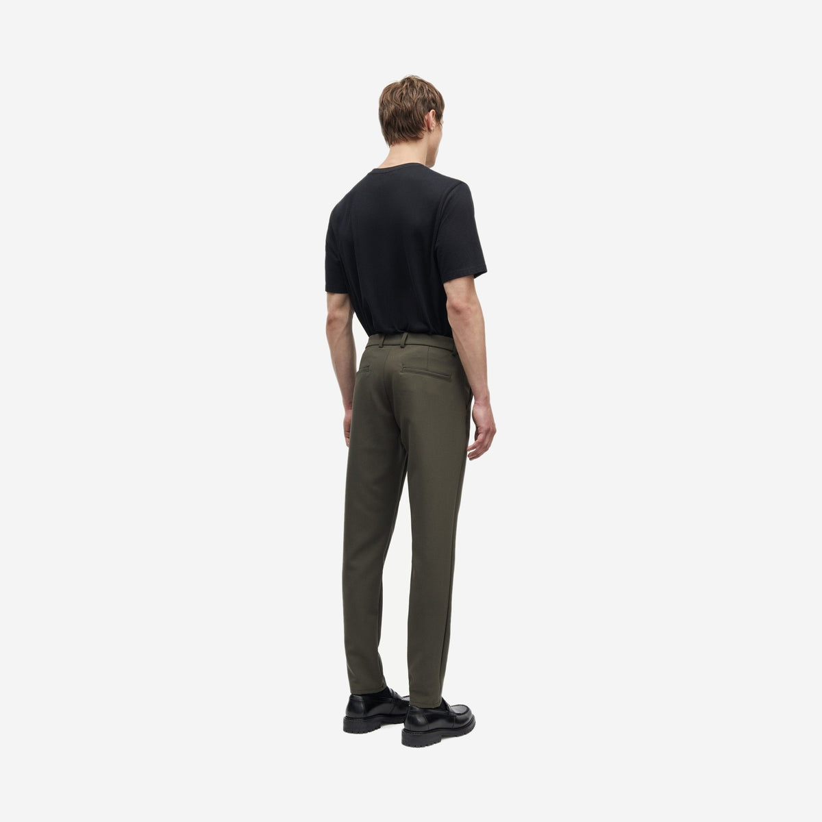 Samsøe Samsøe Frankie Pant Climbing Ivy, vue de détail