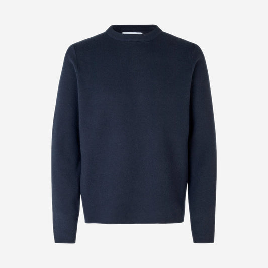 Samsøe Samsøe Guna Crew Sky Captain, Samsøe Samsøe disponible chez For The Week à Ajaccio