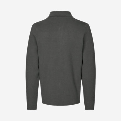 Samsøe Samsøe Guna x Zip Black Oyster, vue de face