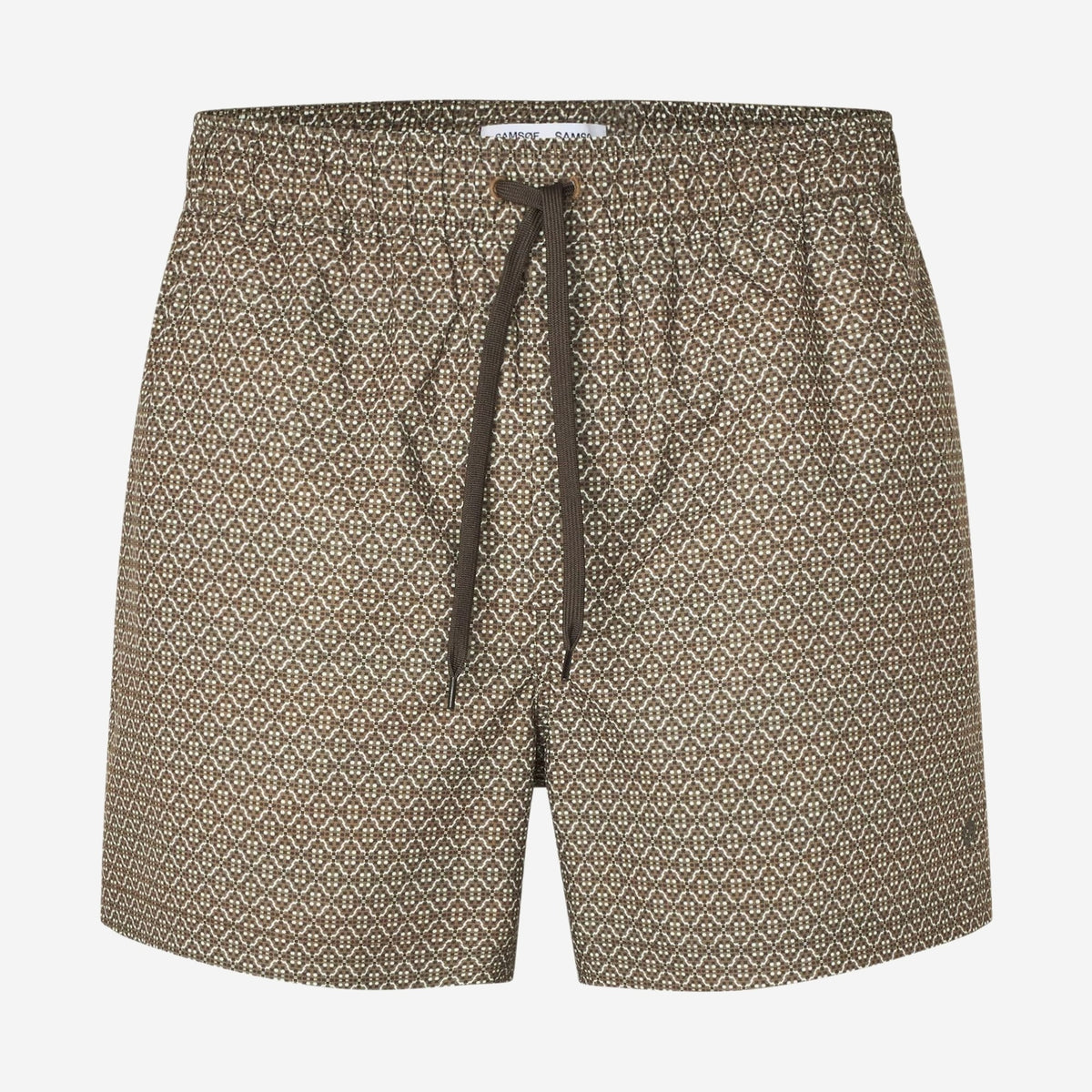 Samsøe Samsøe Moses Swimshort Brown Tile, Samsøe Samsøe disponible chez For The Week à Ajaccio