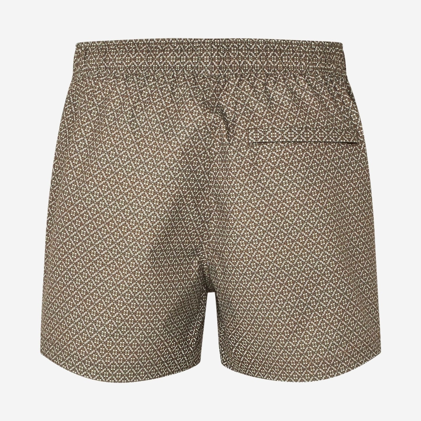 Samsøe Samsøe Moses Swimshort Brown Tile, vue de face