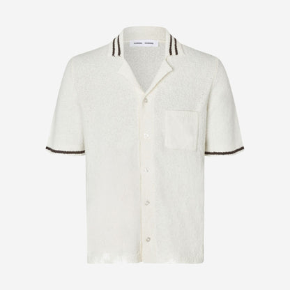 Samsøe Samsøe Sapedro Shirt Clear Cream, Samsøe Samsøe disponible chez For The Week à Ajaccio
