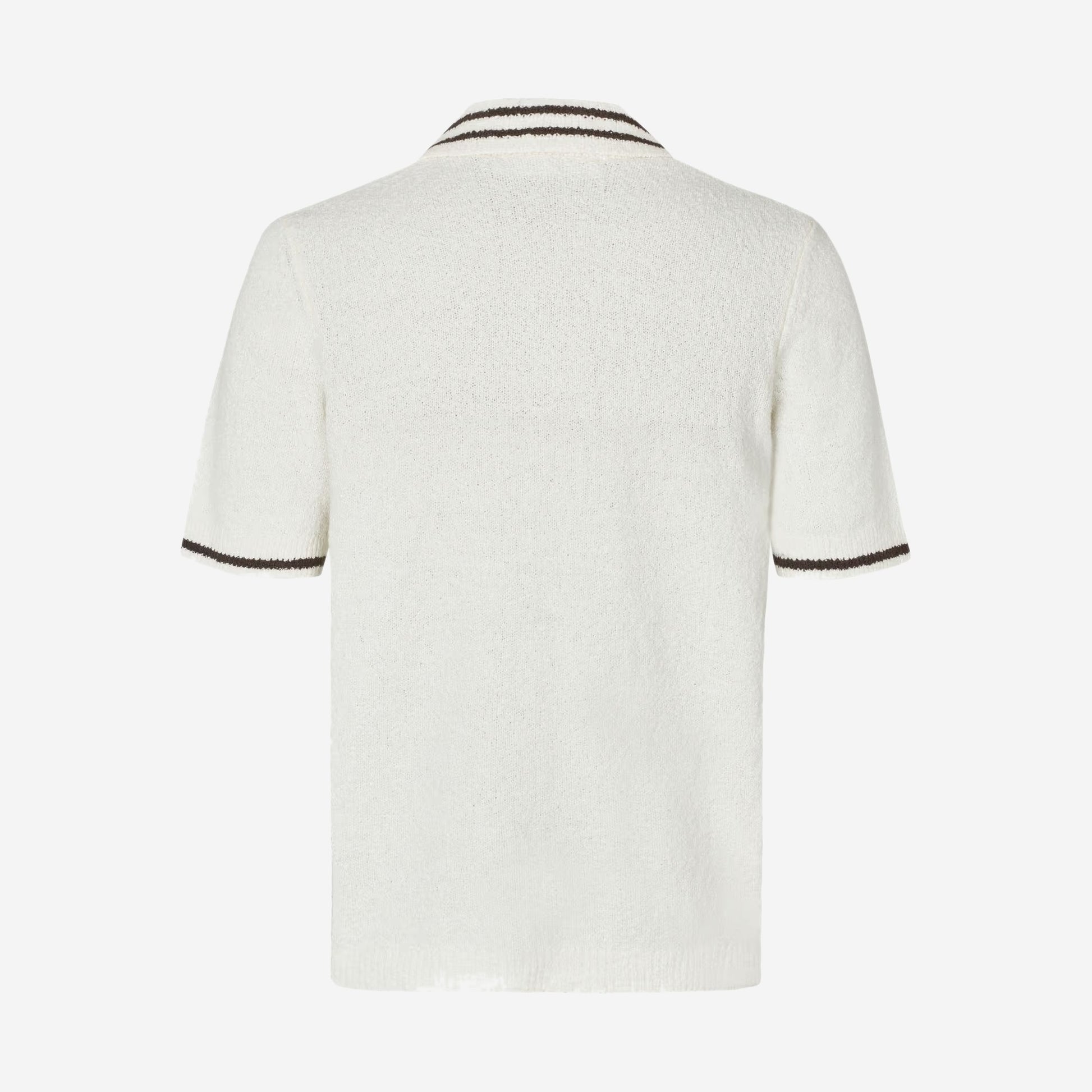 Samsøe Samsøe Sapedro Shirt Clear Cream, vue de face