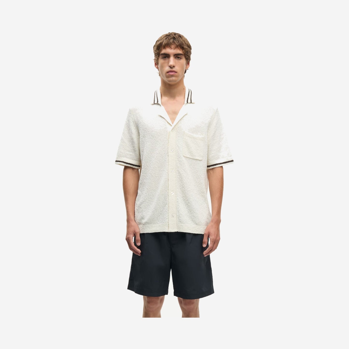 Samsøe Samsøe Sapedro Shirt Clear Cream, vue de dos