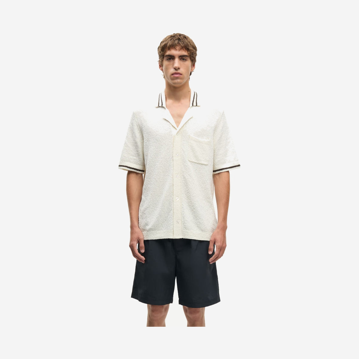 Samsøe Samsøe Sapedro Shirt Clear Cream, vue de dos