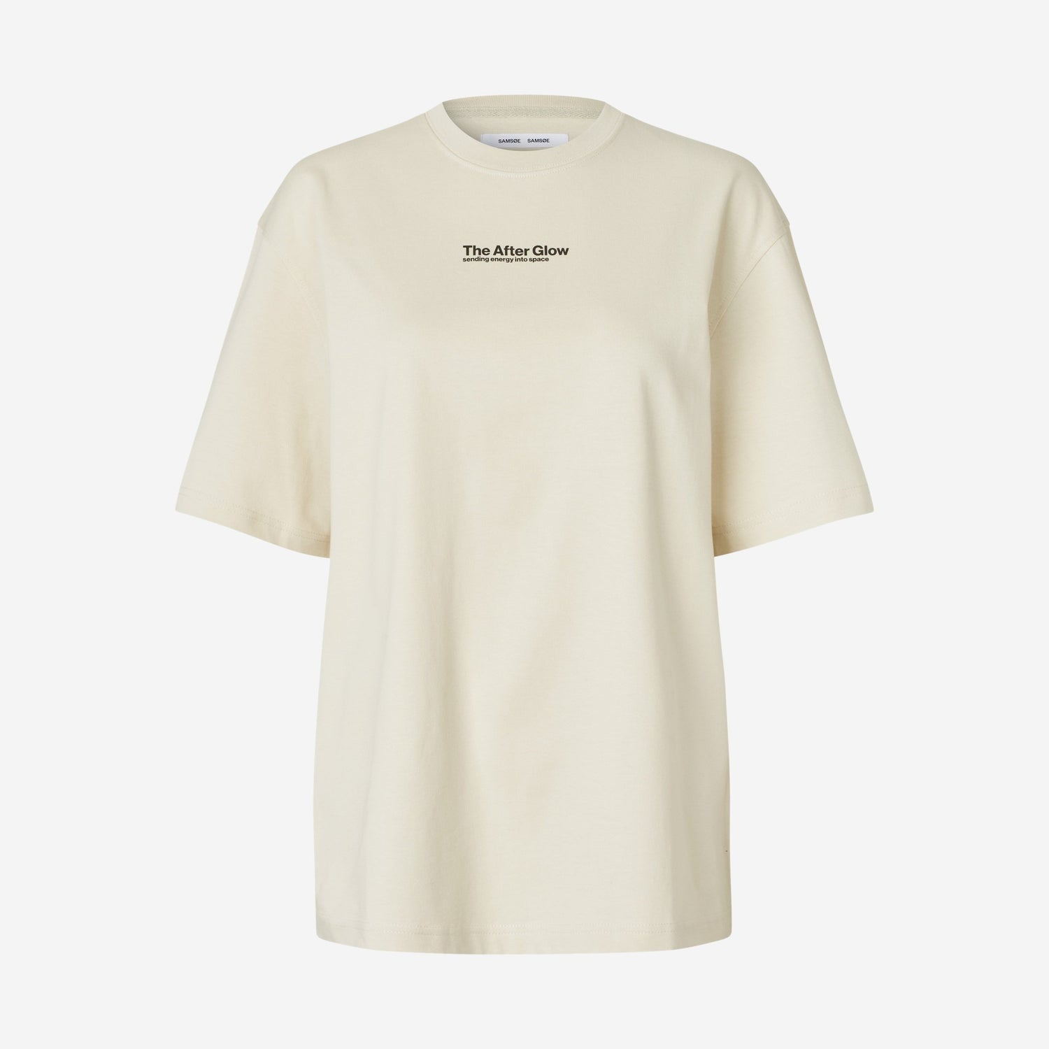 Samsøe Samsøe Sauni Tshirt Black Solar Drift, Samsøe Samsøe disponible chez For The Week à Ajaccio