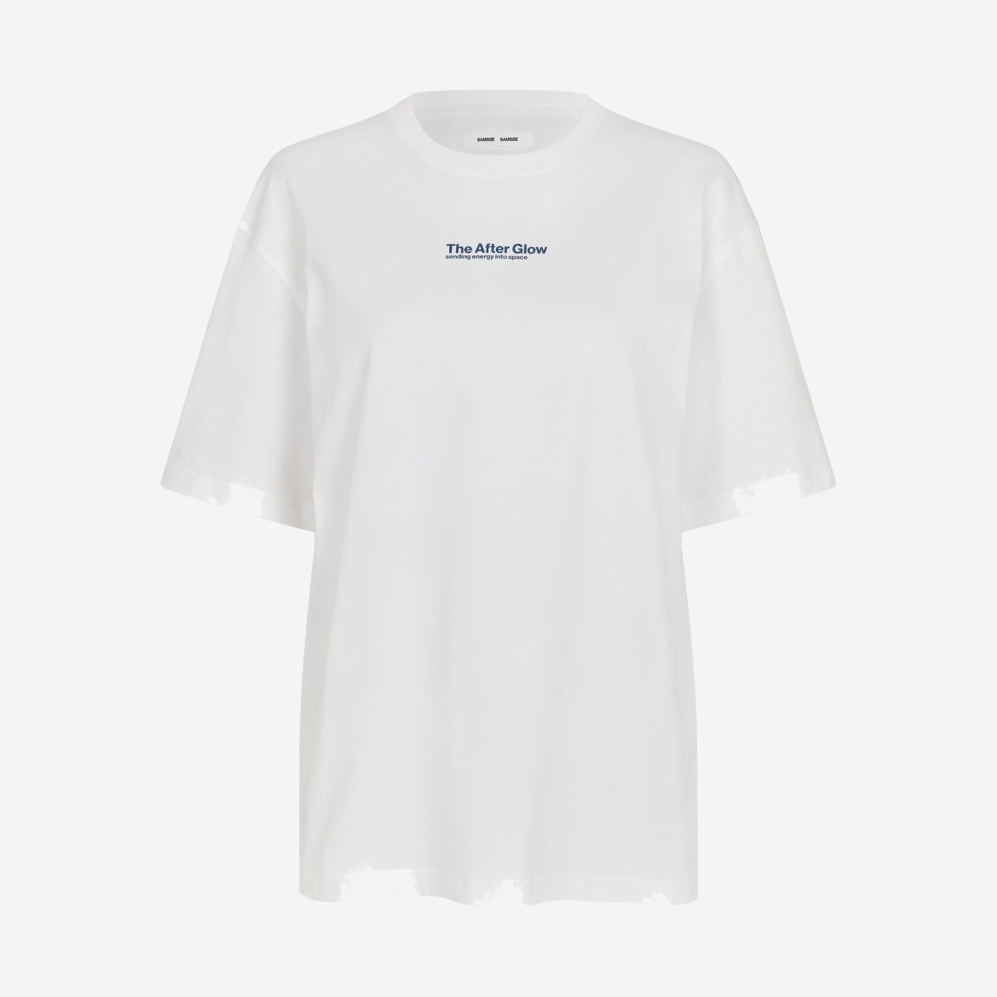 Samsøe Samsøe Sauni Tshirt Blue Solar Drift, Samsøe Samsøe disponible chez For The Week à Ajaccio