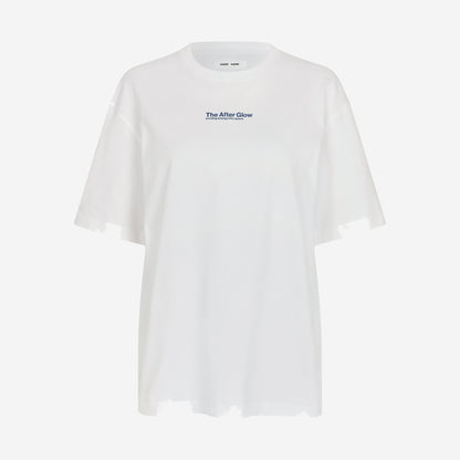 Samsøe Samsøe Sauni Tshirt Blue Solar Drift, Samsøe Samsøe disponible chez For The Week à Ajaccio