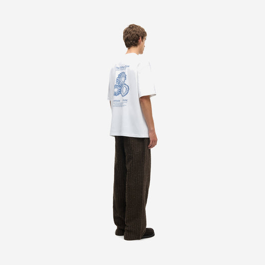 Samsøe Samsøe Sauni Tshirt Blue Solar Drift, vue de face