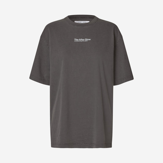 Samsøe Samsøe Sauni Tshirt Cream Solar Drift, Samsøe Samsøe disponible chez For The Week à Ajaccio