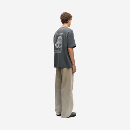 Samsøe Samsøe Sauni Tshirt Cream Solar Drift, vue de détail