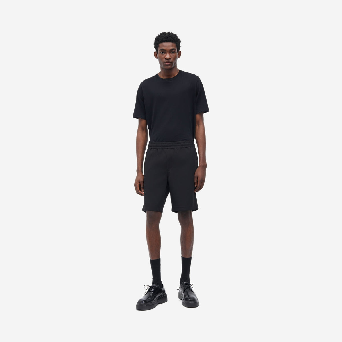 Samsøe Samsøe Smith Short Black, vue de détail