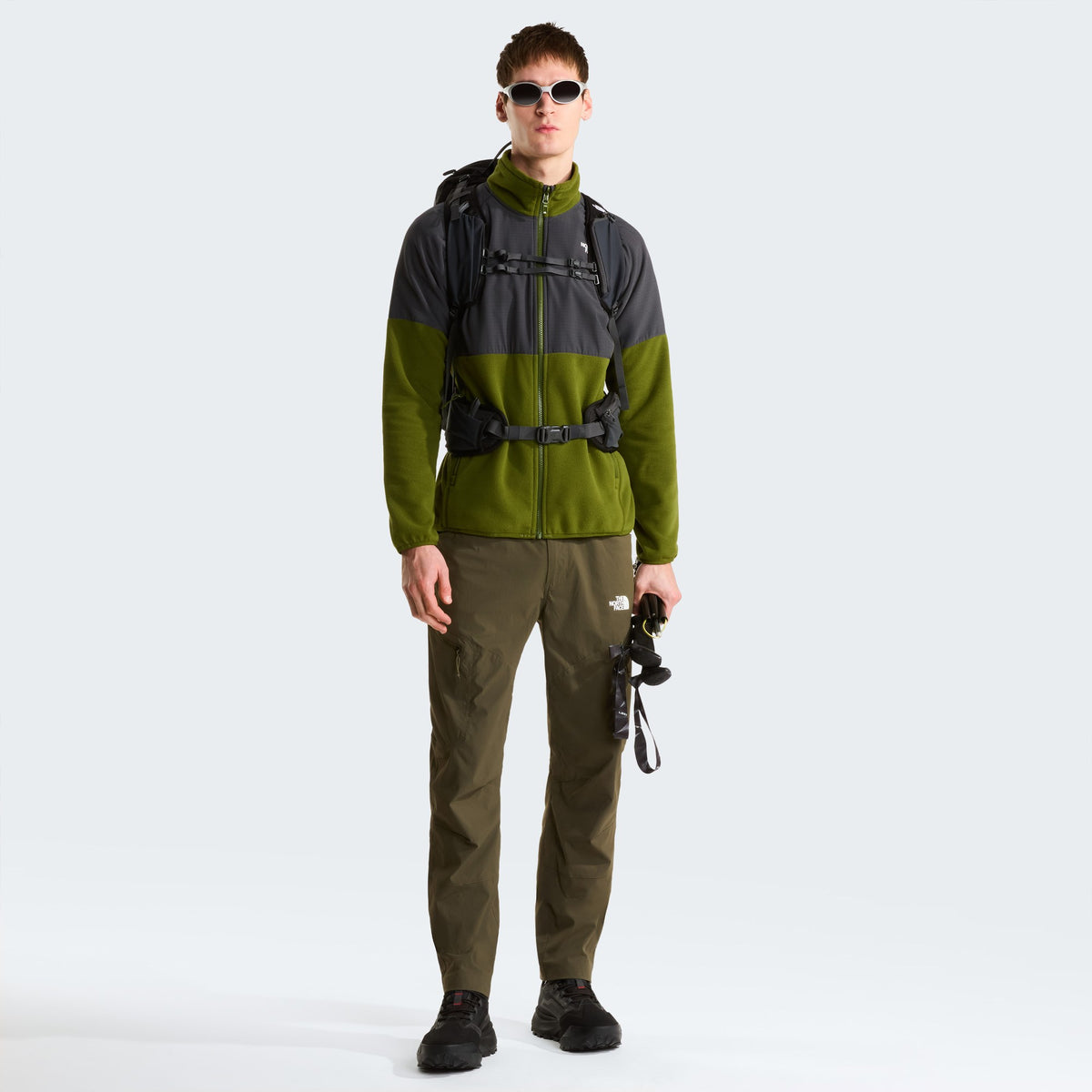 The North Face Pantalon Exploration Kaki, look complet, chez For The Week Ajaccio