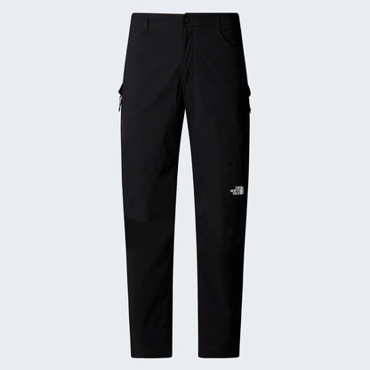 The North Face Pantalon Winter Exploration Noir, de face à plat, chez For The Week Ajaccio