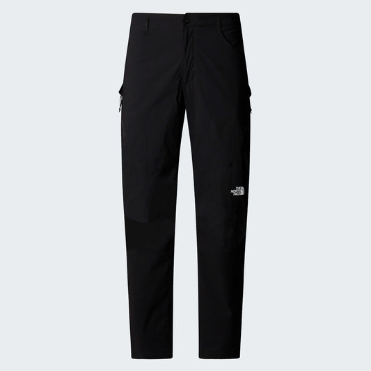 The North Face Pantalon Winter Exploration Noir, de face à plat, chez For The Week Ajaccio