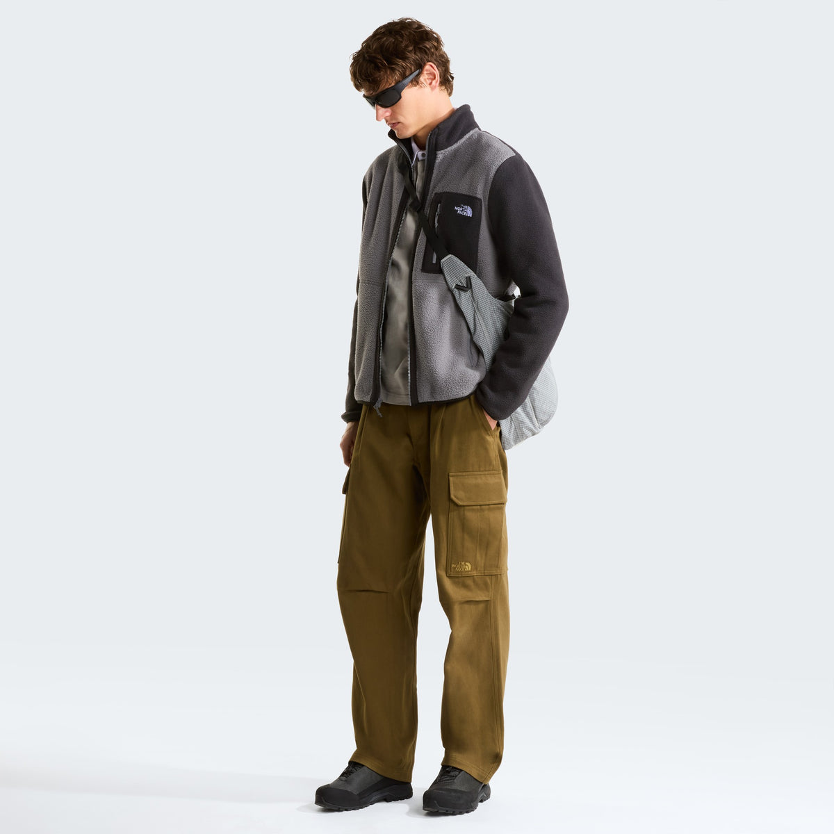 The North Face Polaire Yumiori zippée Gris, look complet, chez For The Week Ajaccio