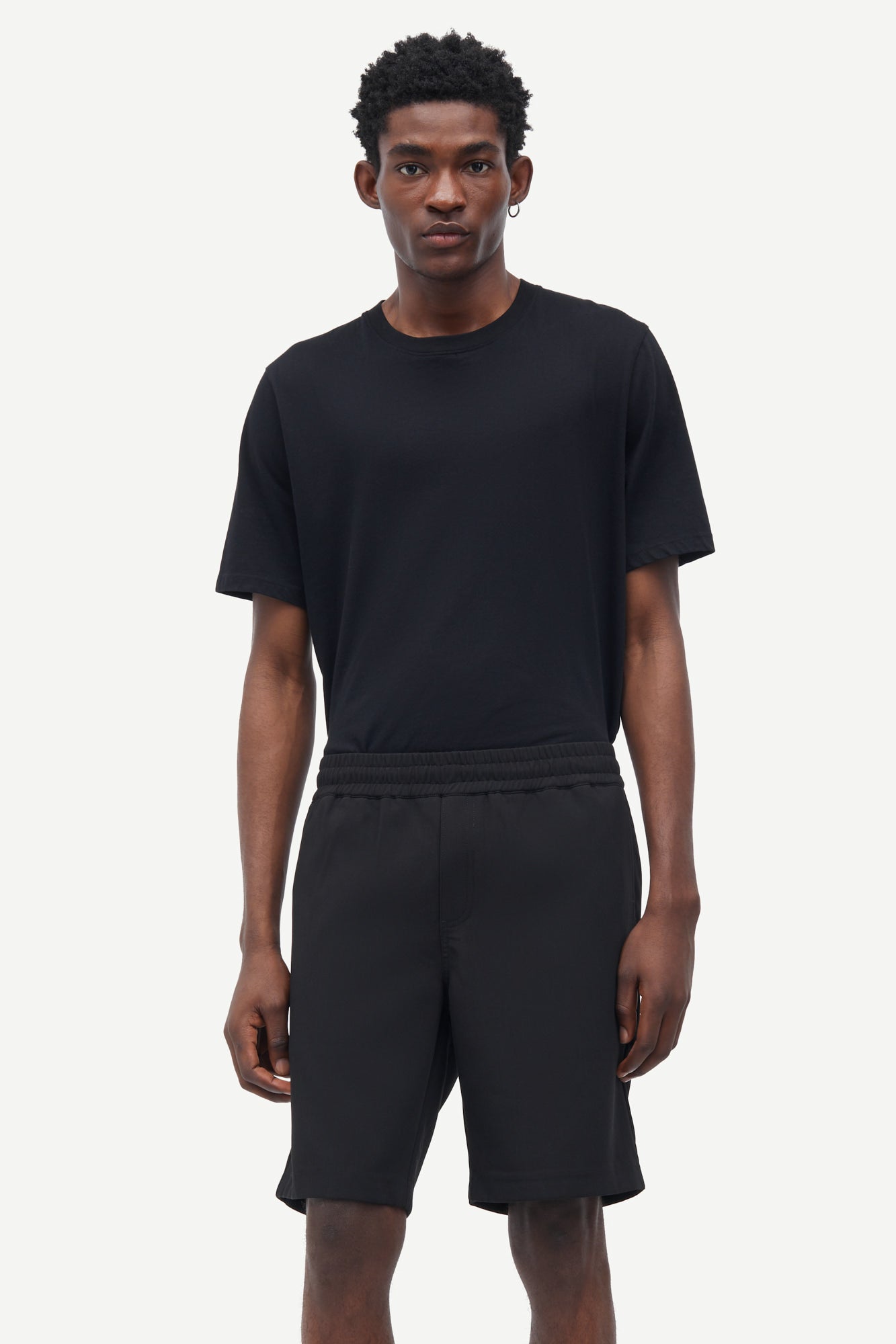 Samsoe Samsoe Smith Short black vue de face porté