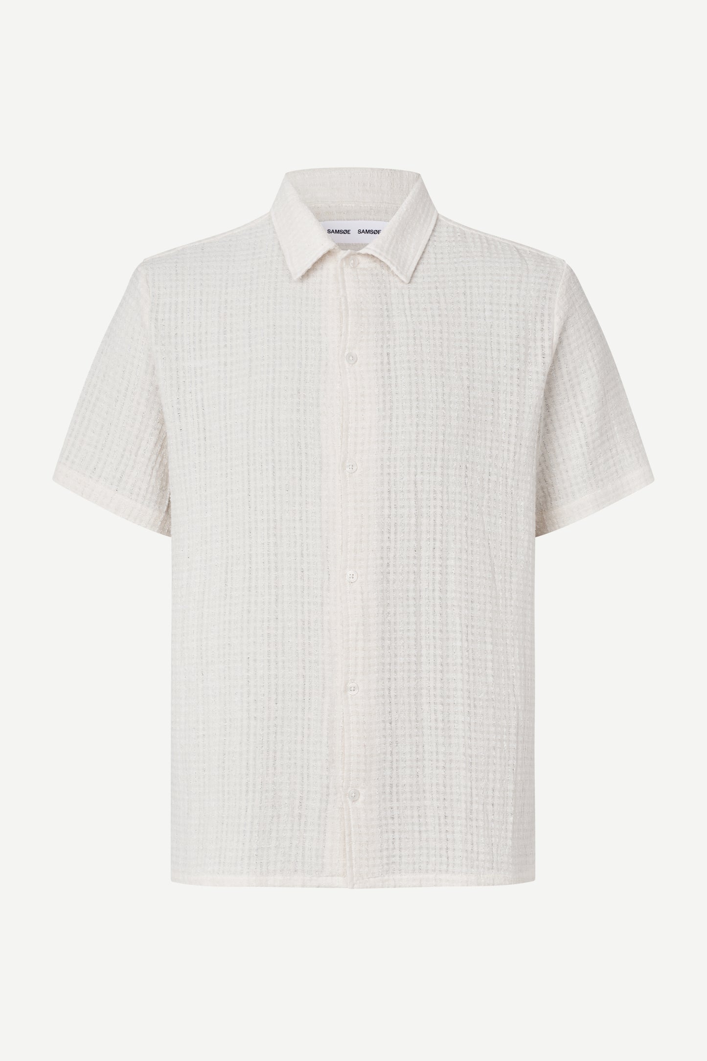 Samsoe Samsoe Saavan JX Shirt Clear Cream vue de face