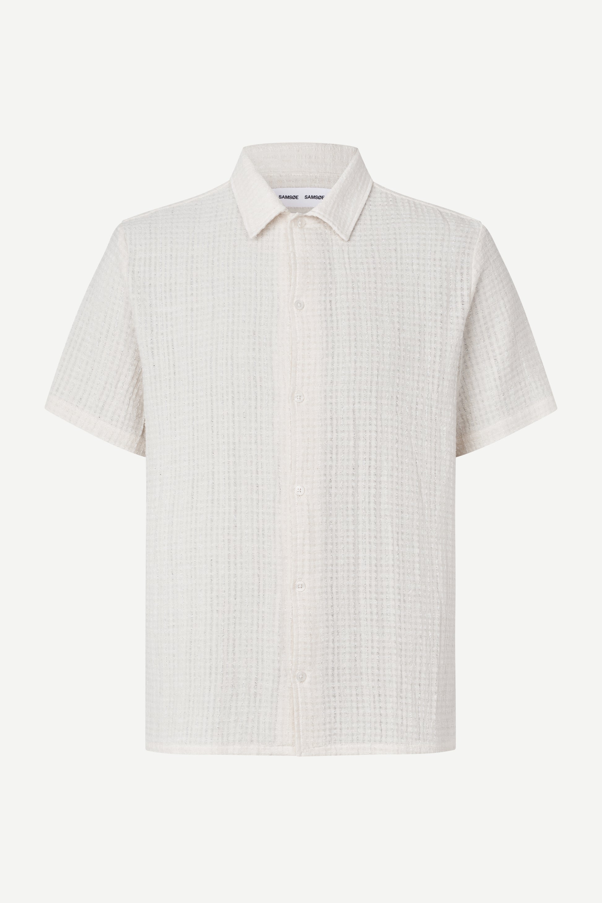 Samsoe Samsoe Saavan JX Shirt Clear Cream vue de face