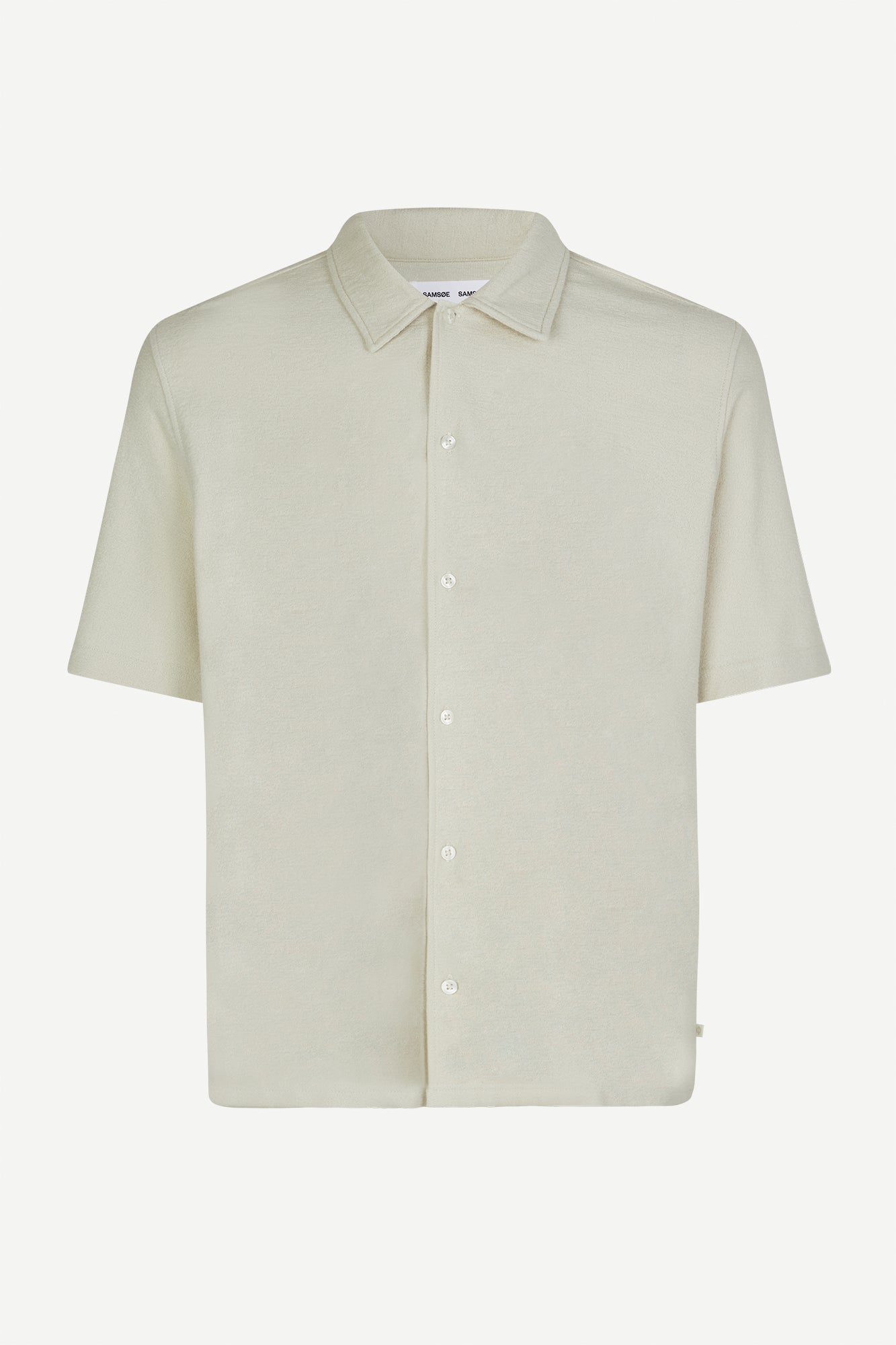 Samsoe Samsoe Kvitsbro Shirt Oatmeal vue de face