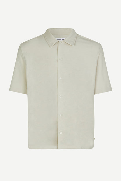 Samsoe Samsoe Kvitsbro Shirt Oatmeal vue de face
