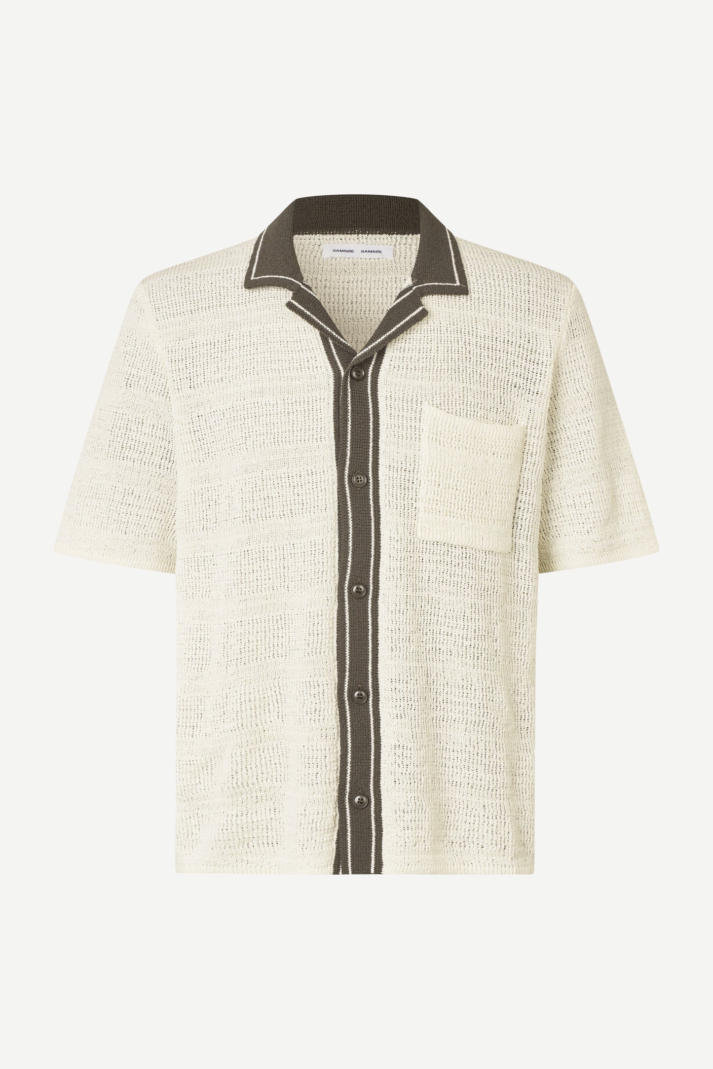Samsoe Samsoe Sapercy Shirt Clear Cream vue de face