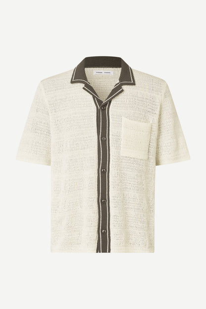 Samsoe Samsoe Sapercy Shirt Clear Cream vue de face