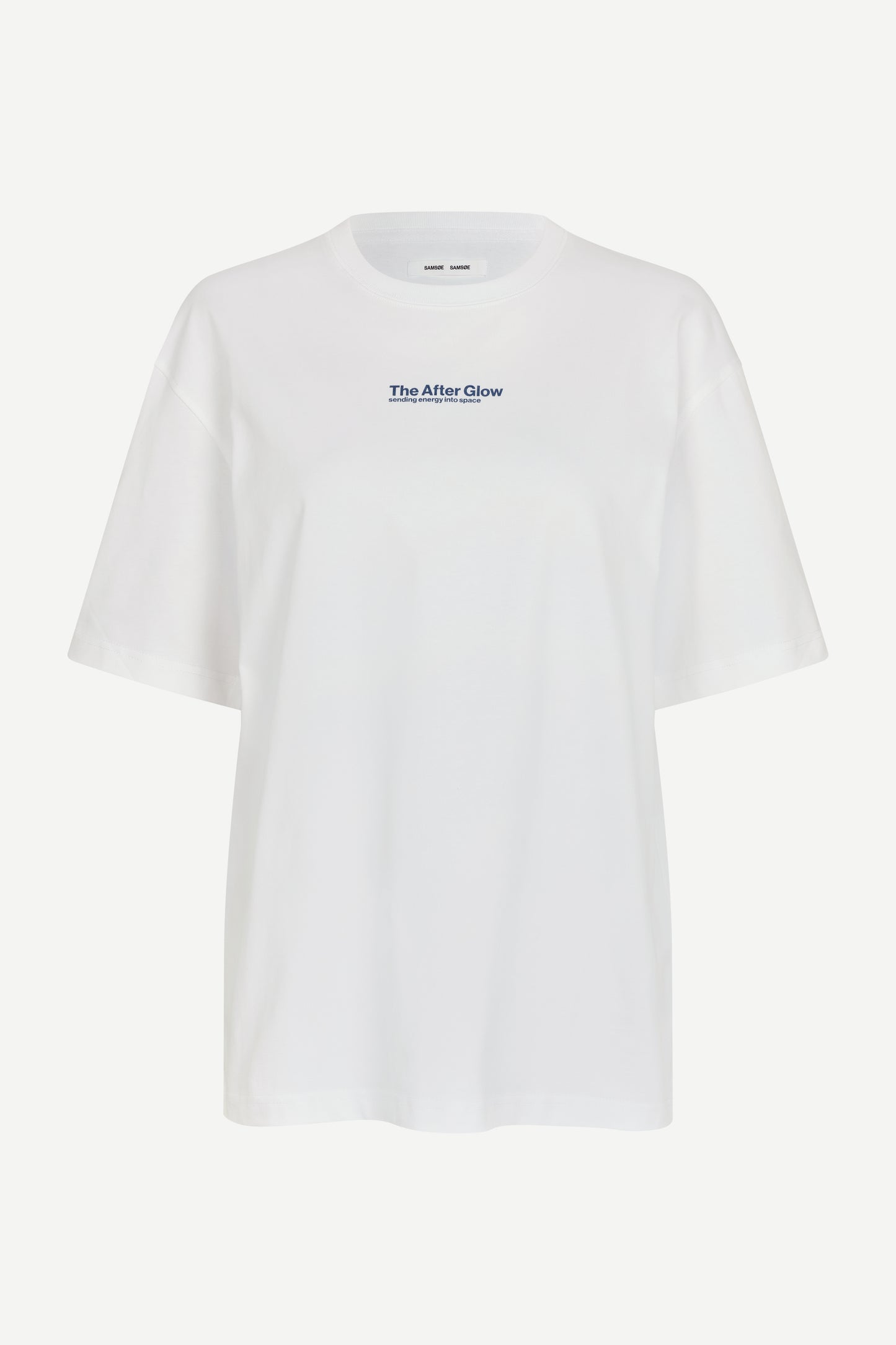 Samsoe Samsoe Sauni Tshirt Blue Solar Drift vue de face